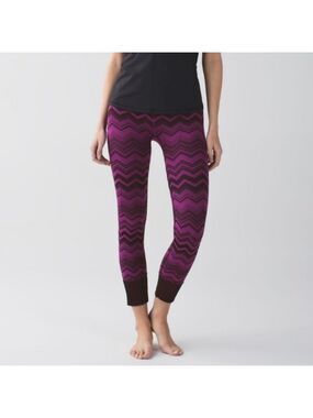 Lululemon Ebb To Street Pant Heathered Regal Plum Size 8
